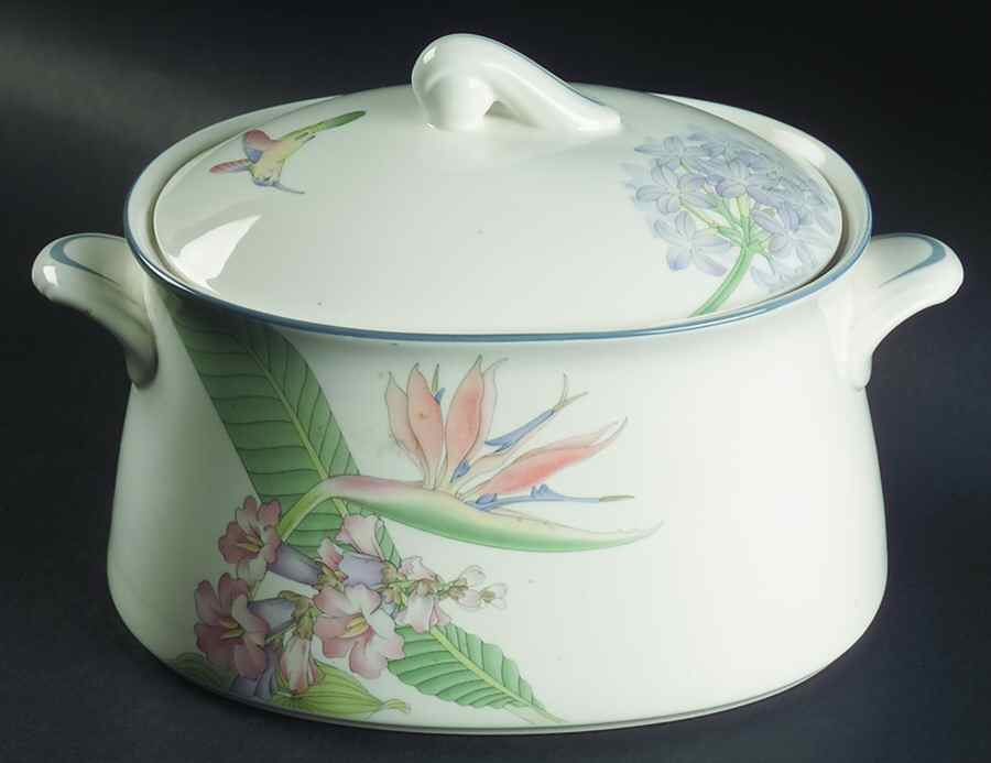 Pacific Winds Oval Covered Vegetable by Noritake-1