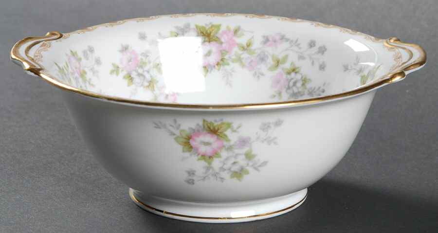 Petite Fleur Lugged Cereal Bowl by Noritake-1