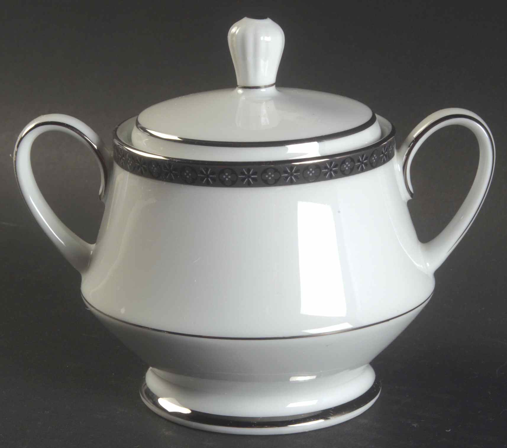 Peking Sugar Bowl & Lid by Noritake-1