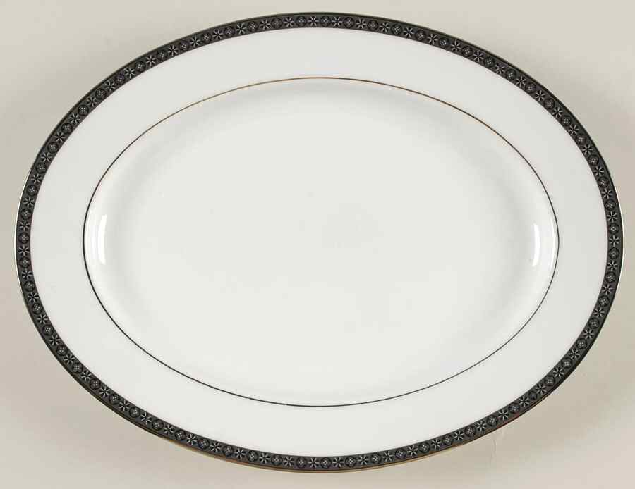 Peking 11" Oval Serving Platter by Noritake-1