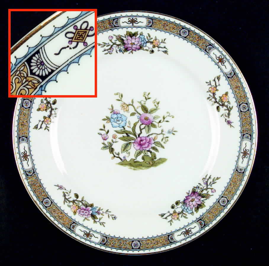 Pekin Luncheon Plate by Noritake-1