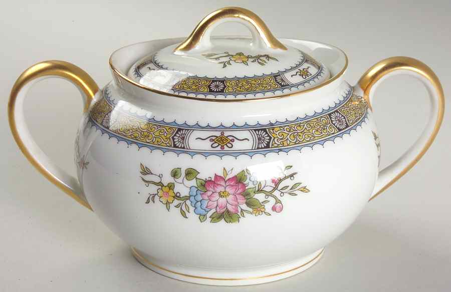 Pekin Sugar Bowl & Lid by Noritake-1