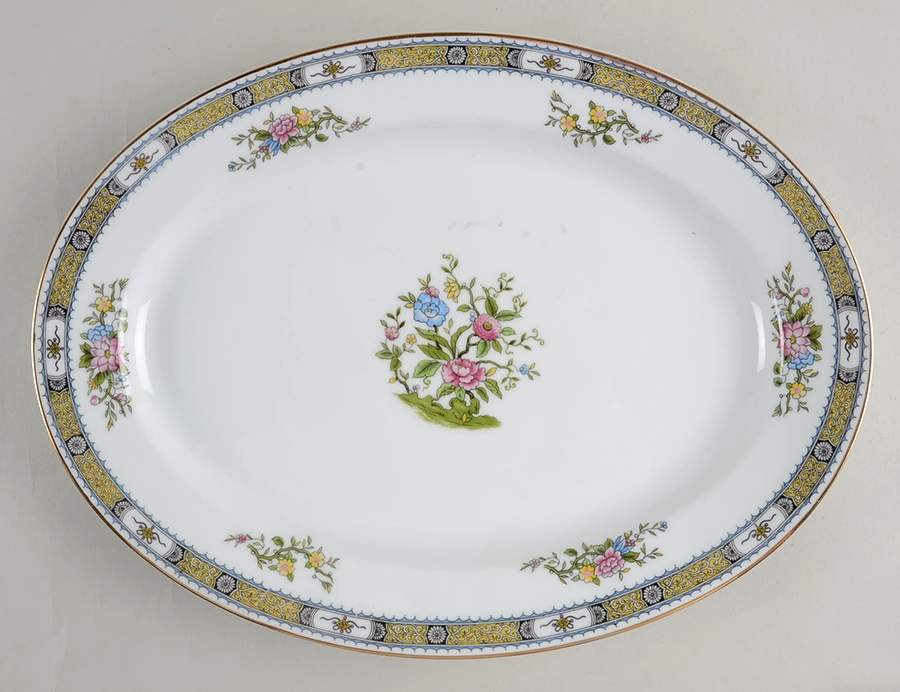 Pekin 13" Oval Serving Platter by Noritake-1