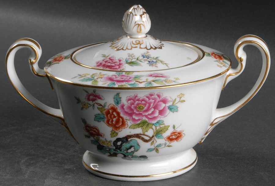 Pekincourt Sugar Bowl & Lid by Noritake-1