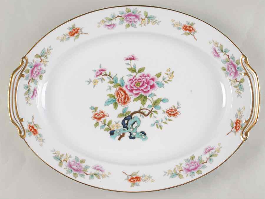 Pekincourt 16" Oval Serving Platter by Noritake-1