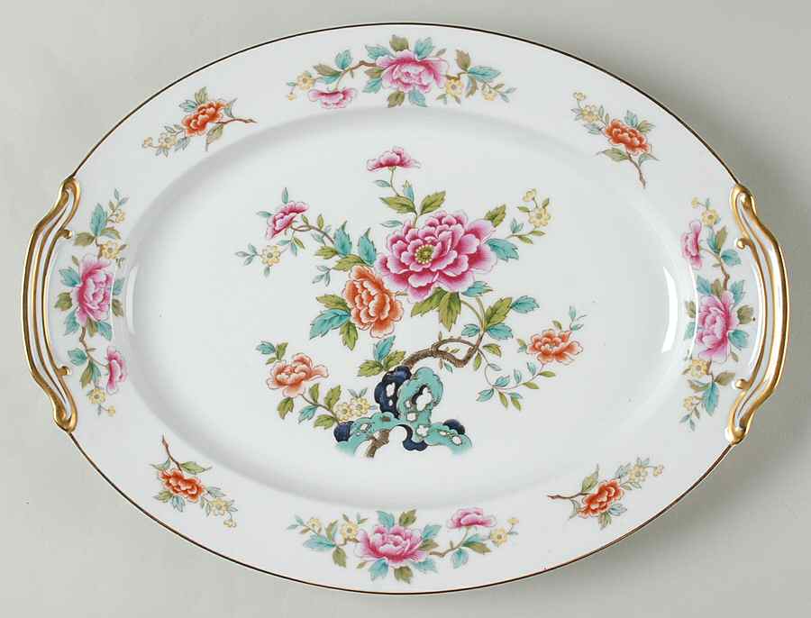 Pekincourt 13" Oval Serving Platter by Noritake-1