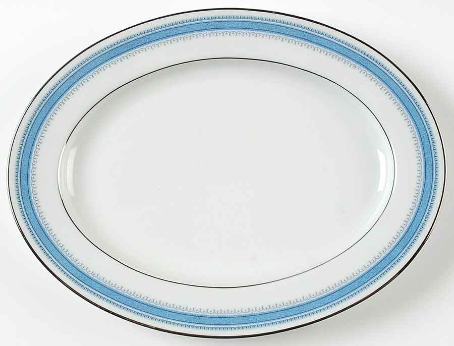 Pembroke 11" Oval Serving Platter by Noritake-1