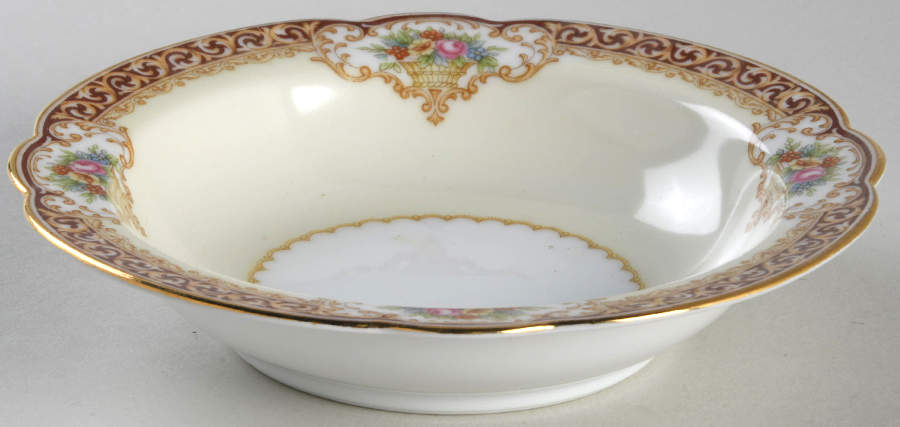 Pembroke Rim Fruit/Dessert (Sauce) Bowl by Noritake-1