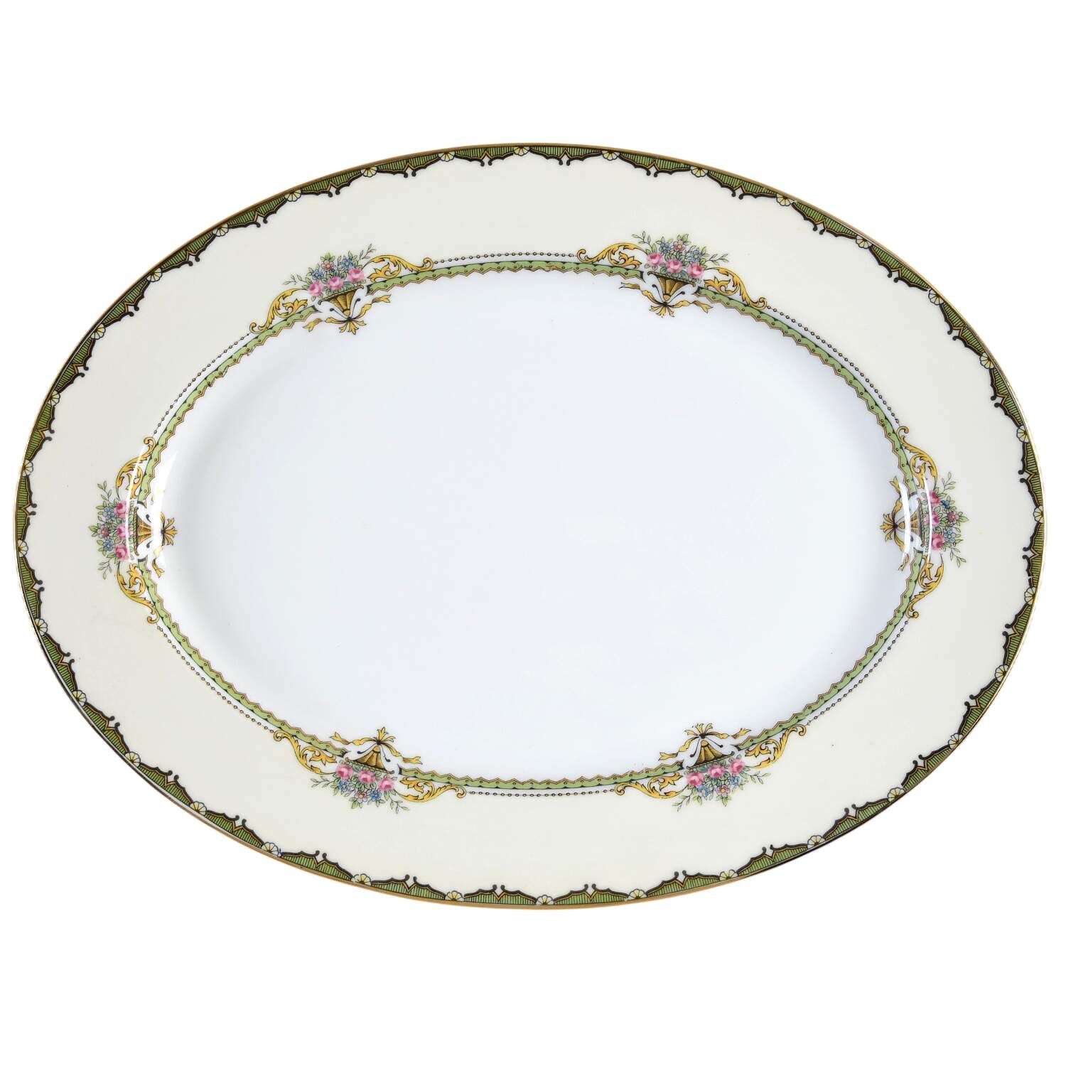 Penelope 13" Oval Serving Platter by Noritake-1