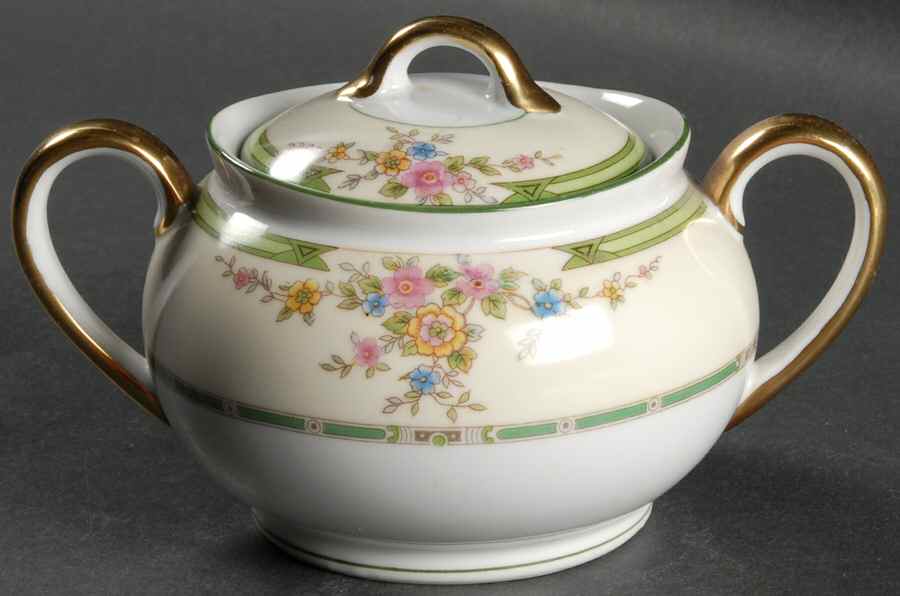 Pendarvis Sugar Bowl & Lid by Noritake-1
