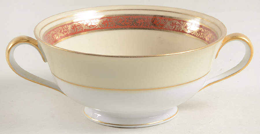 Penrosa Footed Cream Soup Bowl by Noritake-1