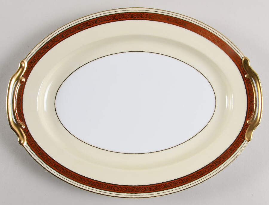Penrosa 13" Oval Serving Platter by Noritake-1