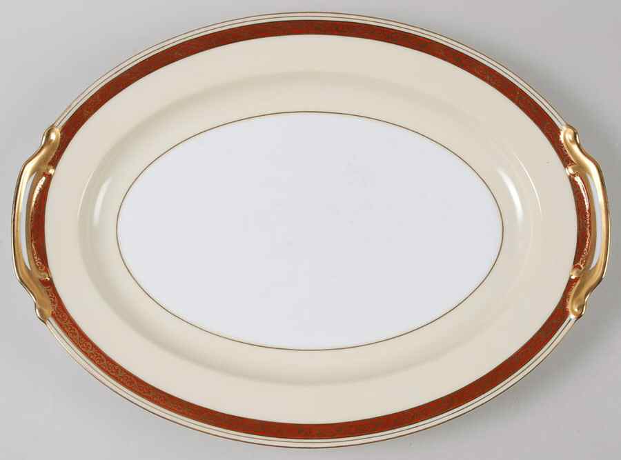 Penrosa 16" Oval Serving Platter by Noritake-1