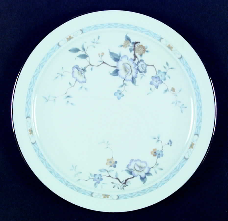 Peonia Blue Dinner Plate by Noritake-1