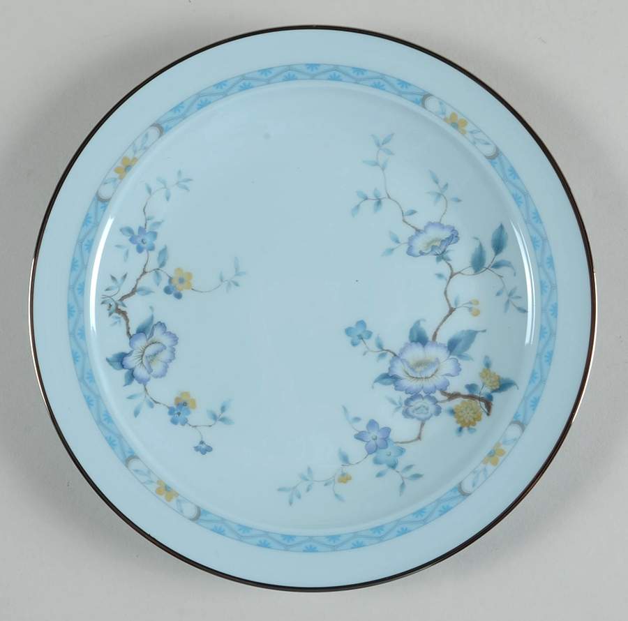 Peonia Blue Salad Plate by Noritake-1