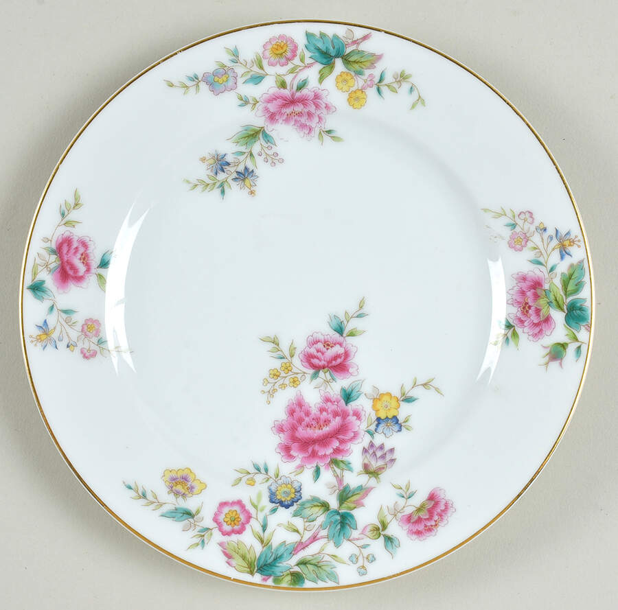 Peony Bread & Butter Plate by Noritake-1