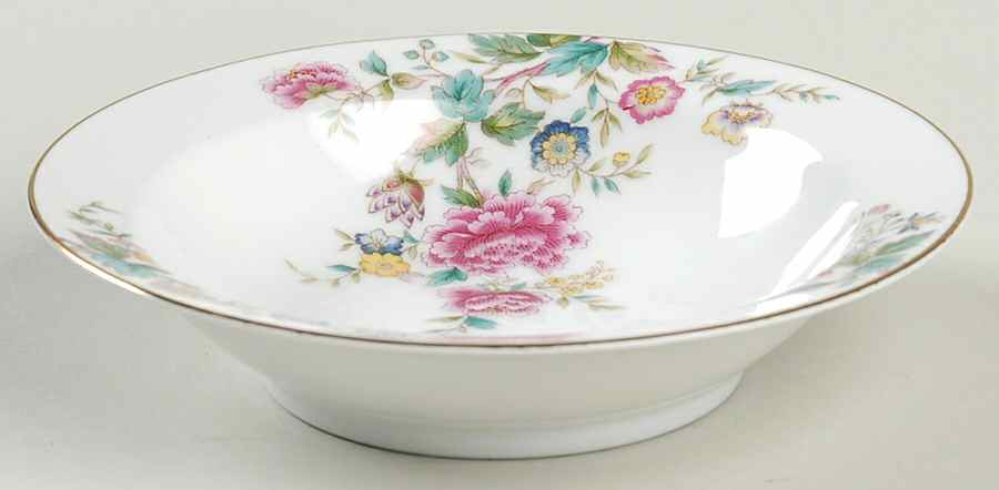 Peony Rim Fruit/Dessert (Sauce) Bowl by Noritake-1