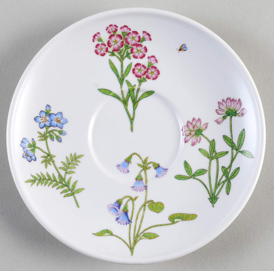 Petals Plus Saucer for Oversized Cup by Noritake-1