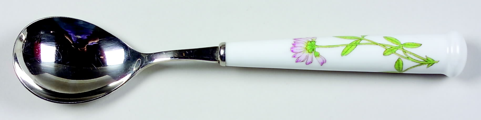 Petals Plus Place/Oval Soup Spoon by Noritake-1