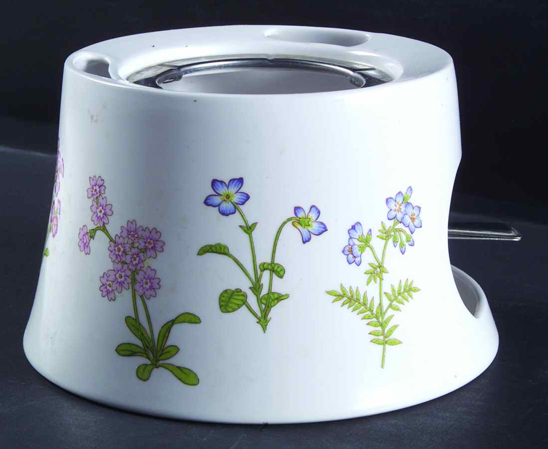 Petals Plus Warmer Stand & Burner by Noritake-1