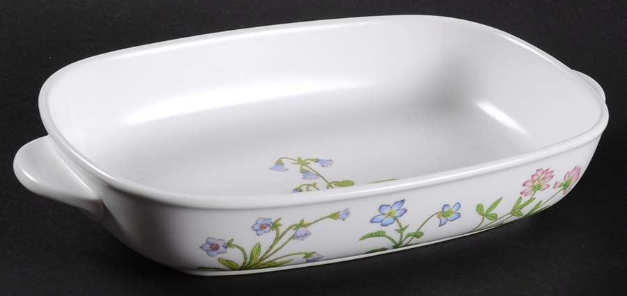 Petals Plus 10" Oval Vegetable Bowl by Noritake-1