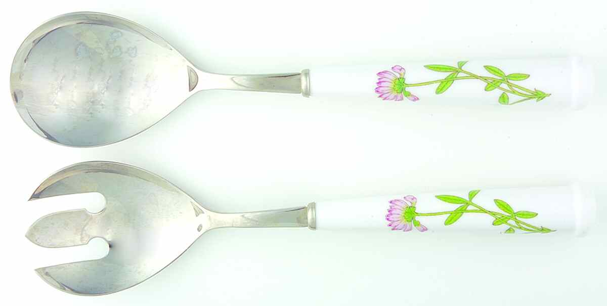 Petals Plus (2 Piece) Salad Set with Stainless Bowl by Noritake-1