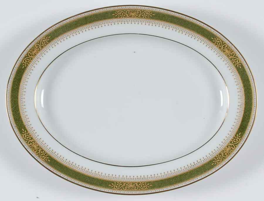 Perdita 11" Oval Serving Platter by Noritake-1