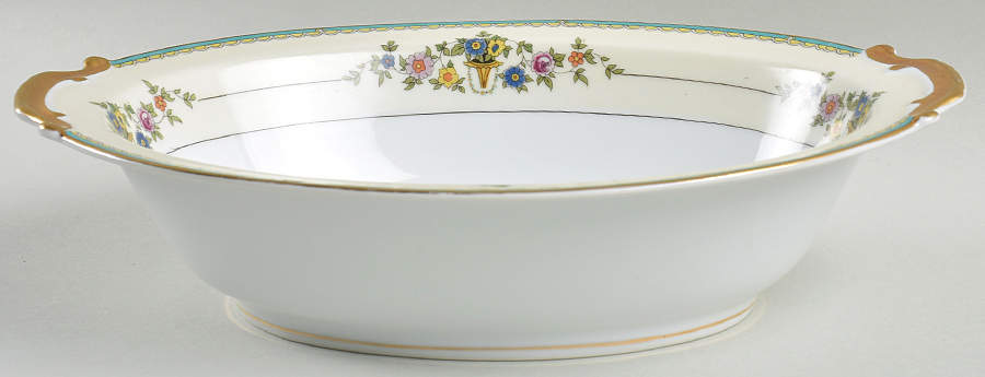 Perdita 10" Oval Vegetable Bowl by Noritake-1