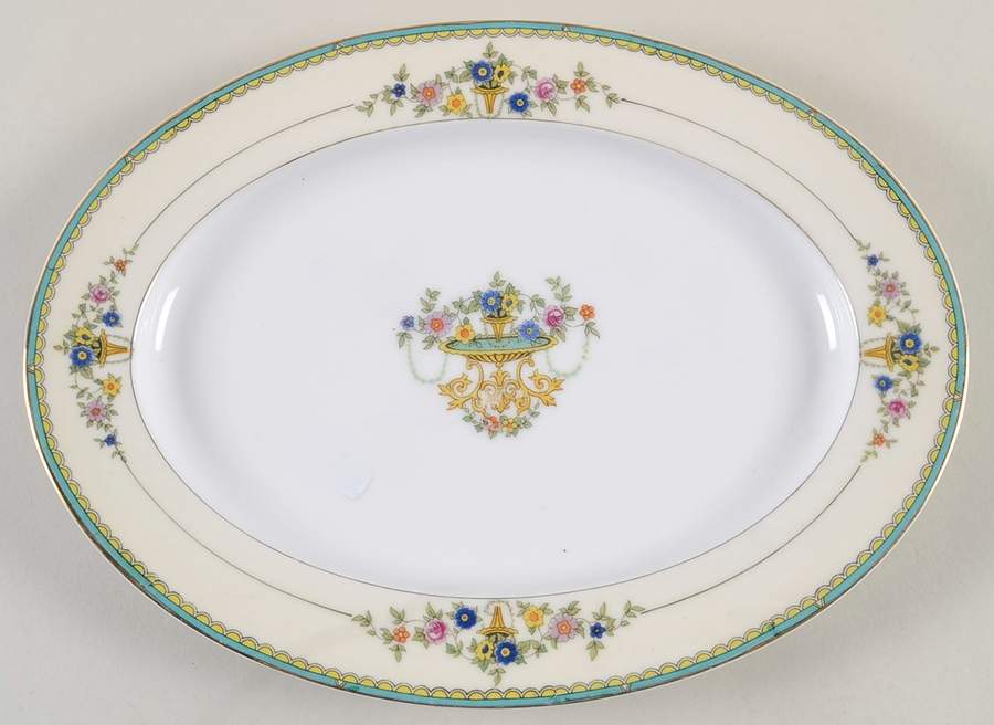 Perdita 11" Oval Serving Platter by Noritake-1