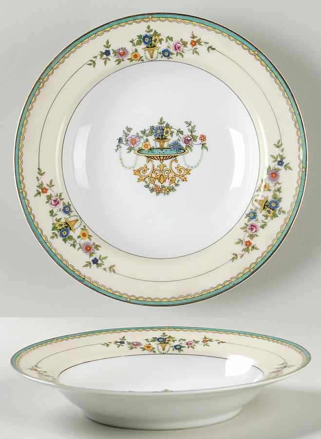 Perdita Rim Soup Bowl by Noritake-1