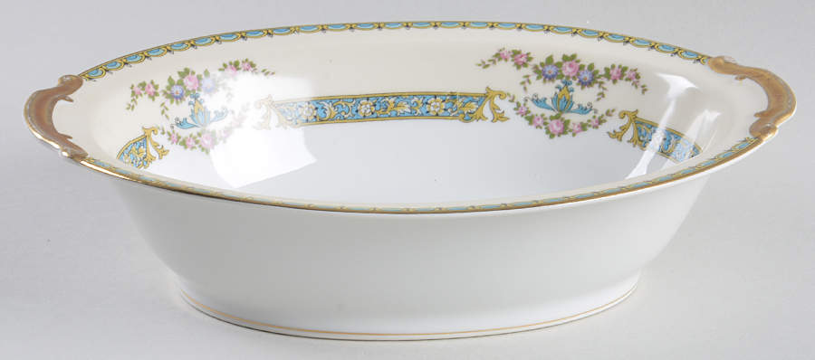 Perseus 9" Oval Vegetable Bowl by Noritake-1