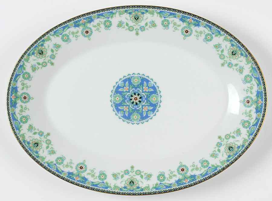 Persia 14" Oval Serving Platter by Noritake-1