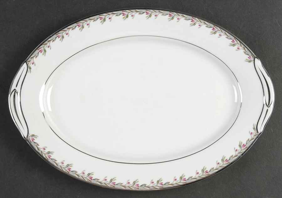 Petite 12" Oval Serving Platter by Noritake-1