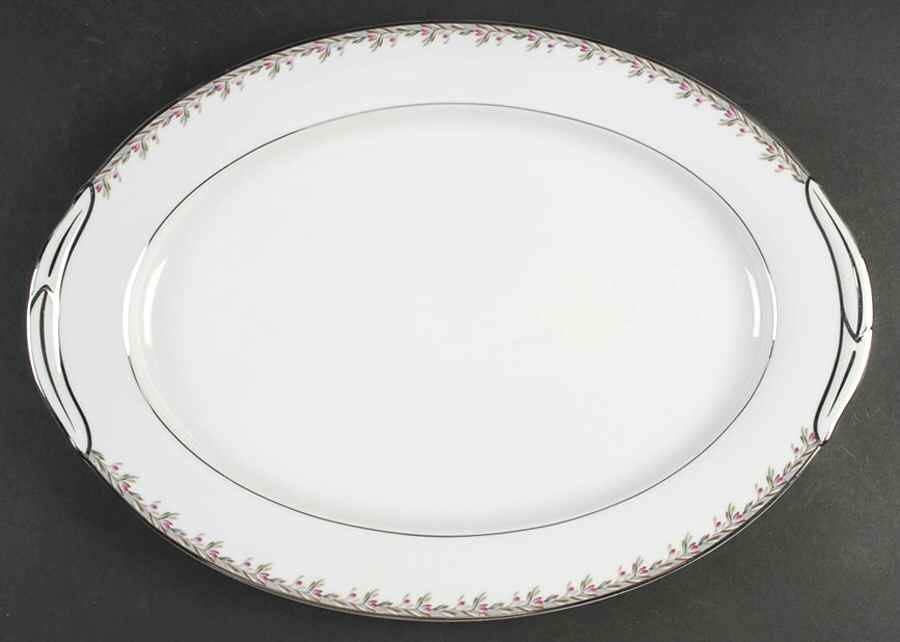 Petite 16" Oval Serving Platter by Noritake-1