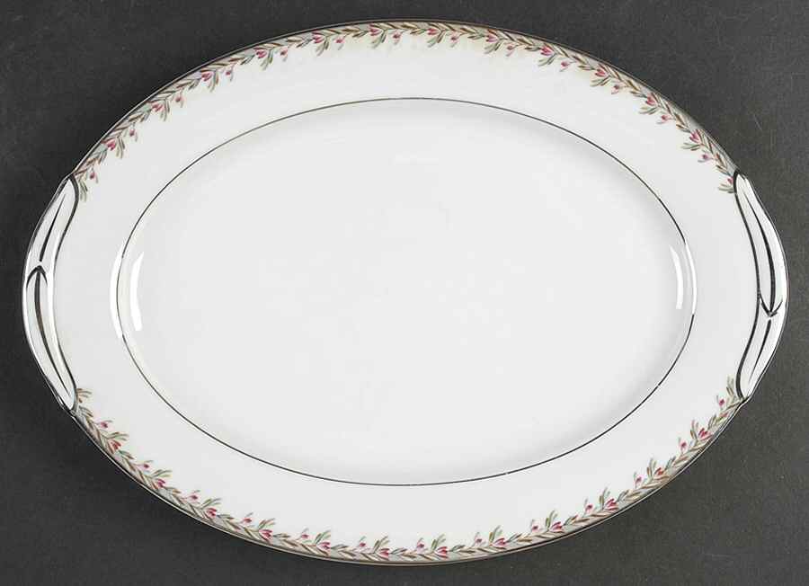 Petite 13" Oval Serving Platter by Noritake-1