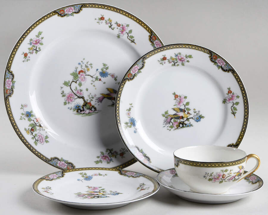 Pheasant 40 Piece Estate Set by Noritake-1
