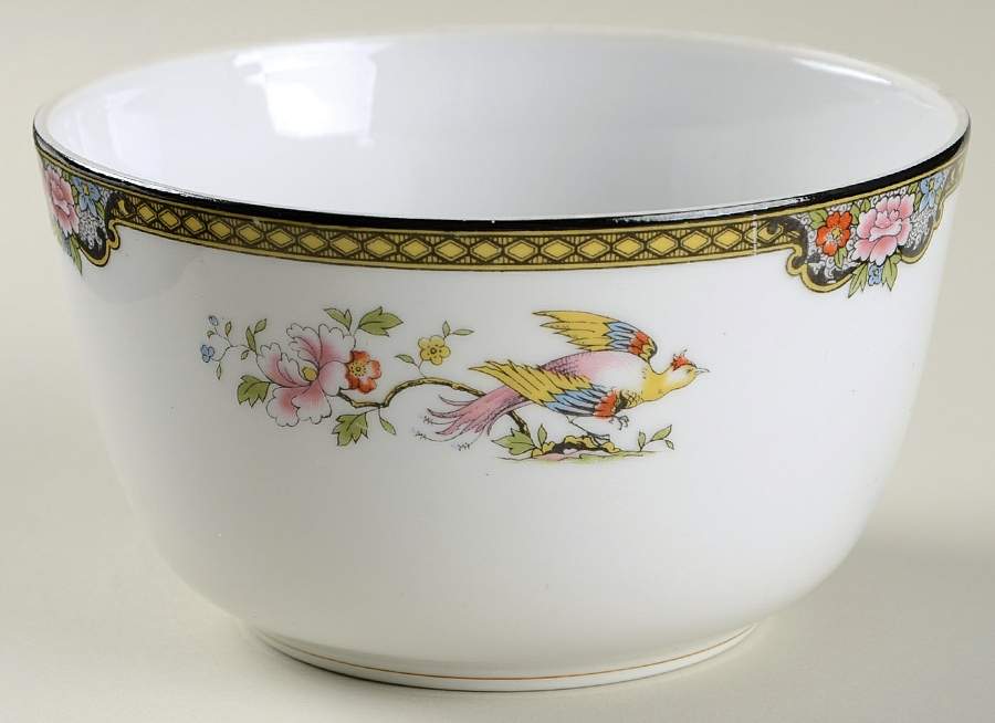 Pheasant Cranberry Bowl by Noritake-1