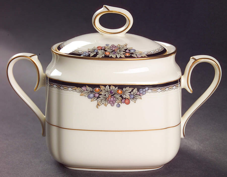 Philharmonic Sugar Bowl & Lid by Noritake-1