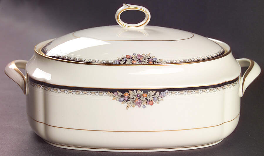 Philharmonic Oval Covered Vegetable by Noritake-1