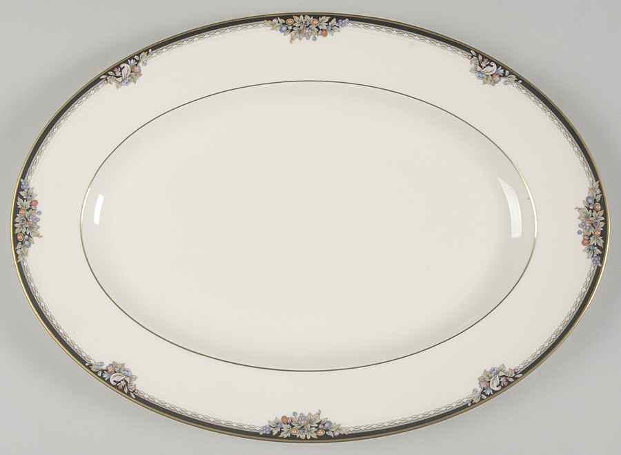 Philharmonic 14" Oval Serving Platter by Noritake-1