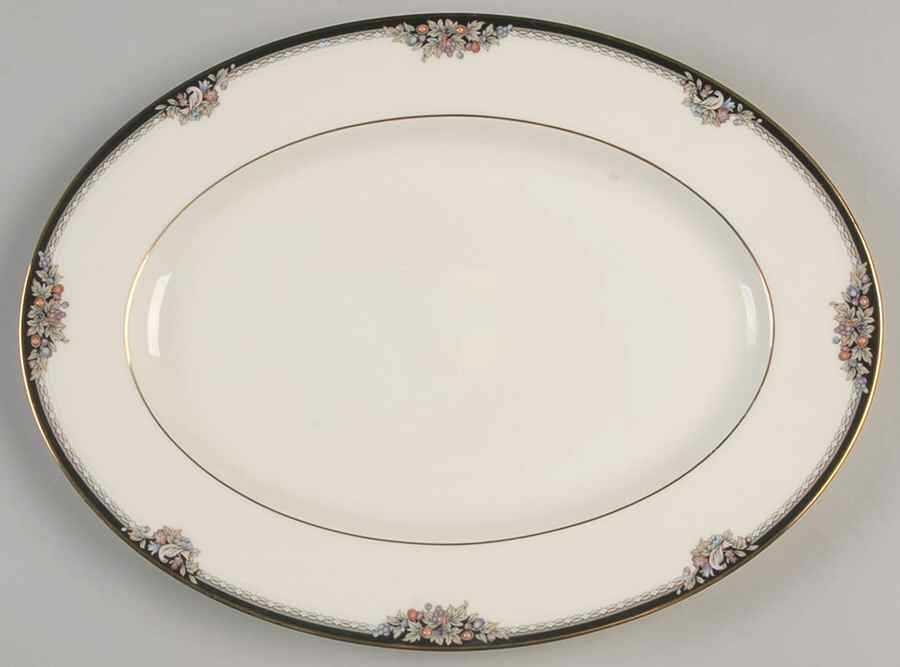 Philharmonic 12" Oval Serving Platter by Noritake-1