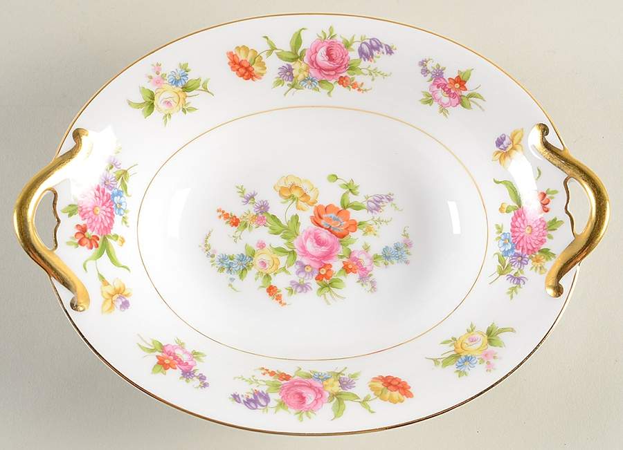 Phyllis 9" Oval Vegetable Bowl by Noritake-1