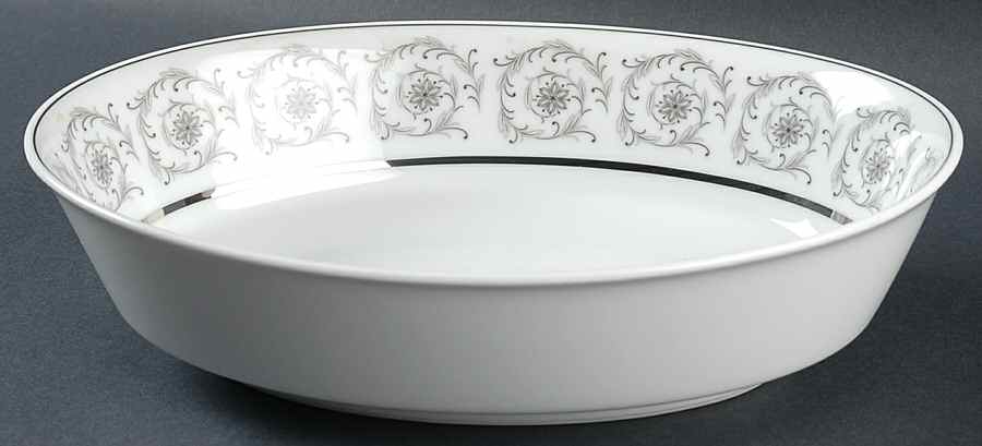 Piccadilly 9" Oval Vegetable Bowl by Noritake-1