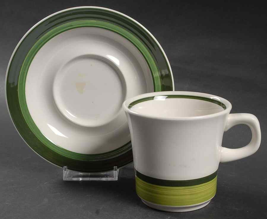 Picnic Flat Cup & Saucer Set by Noritake-1