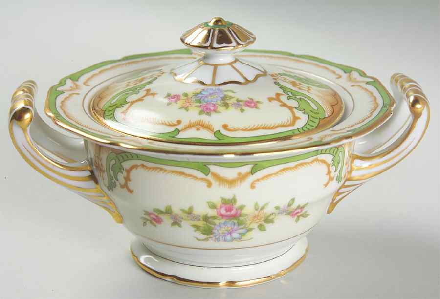 Piedmont Sugar Bowl & Lid by Noritake-1