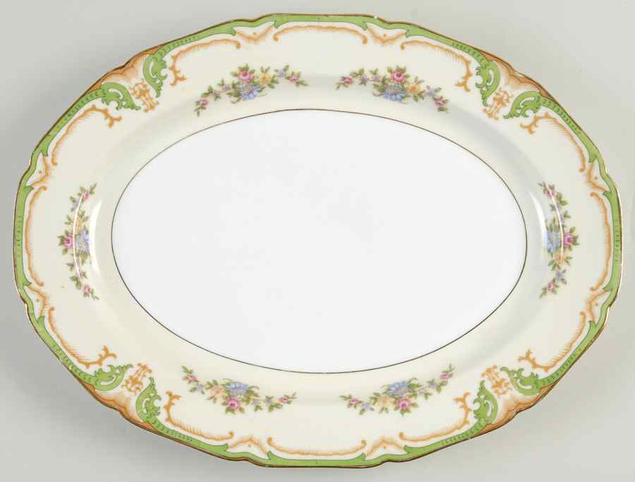 Piedmont 13" Oval Serving Platter by Noritake-1