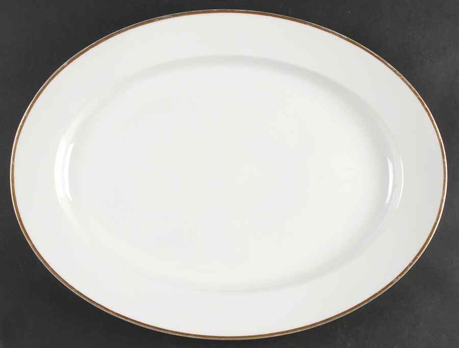 Pierrepont 16" Oval Serving Platter by Noritake-1