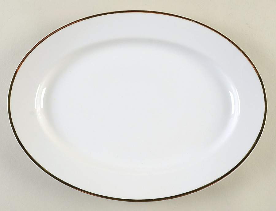 Pierrepont 11" Oval Serving Platter by Noritake-1