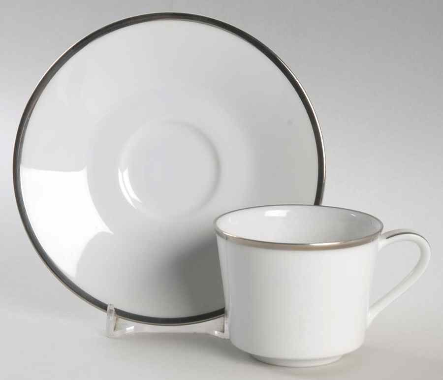 Pilgrim Flat Demitasse Cup & Saucer Set by Noritake-1