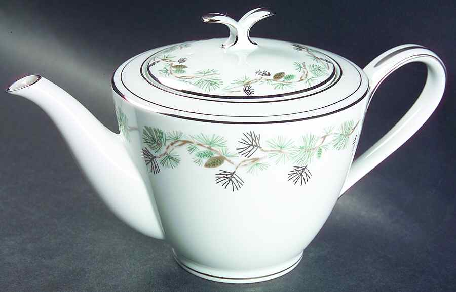 Pinetta Teapot & Lid by Noritake-1